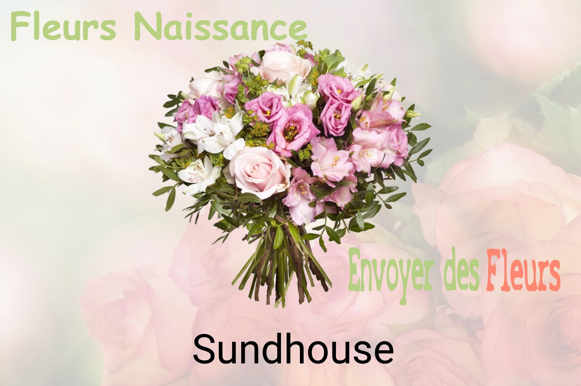Bouquet de fleurs de naissance livré à Sundhouse