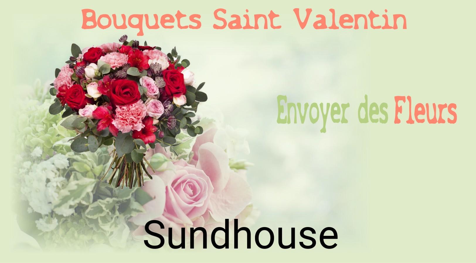 Roses de Saint-Valentin livrées à Sundhouse